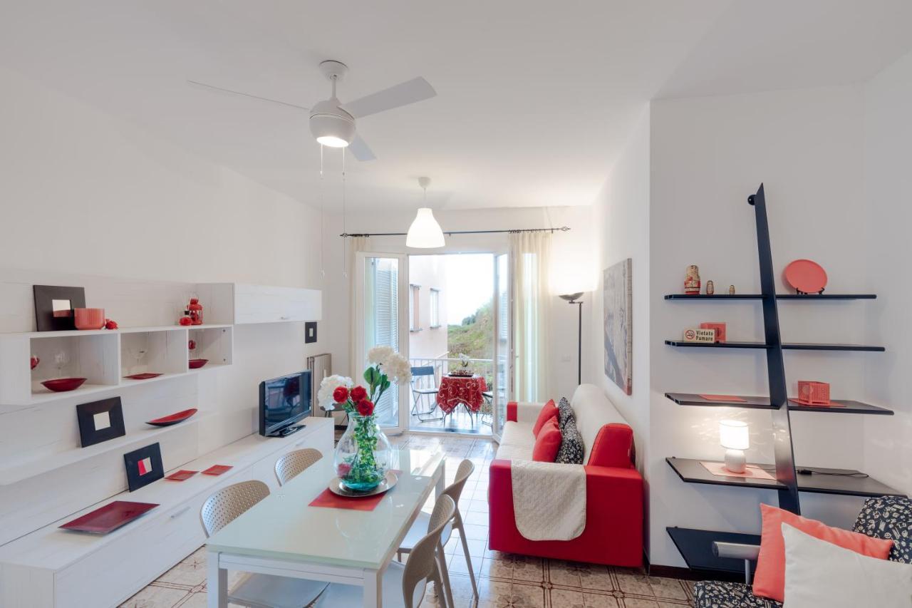 086 - Sunshine Home, 5 Minuti Dalla Spiaggia - Parcheggio Privato Gratis Incluso Ospedaletti Exterior foto